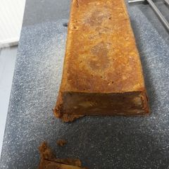 A picture of Very easy bread pudding. Use up you´re leftovers.