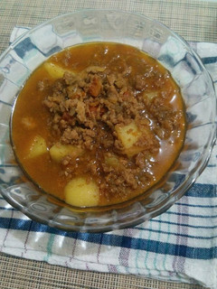 Foto resep Semur Daging Cincang + Kentang