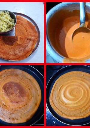 A picture of Innovative Amber Masala Dosa | Deccan Delight | ನವೀನ ಅಂಬರ್ ಮಸ | ಡೆಕ್ಕನ್ ಡಿಲೈಟ್ | Cooking Innovations.