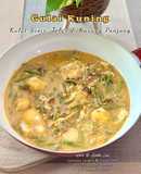 Gulai Kulat Sisir, Telur & Kacang Panjang