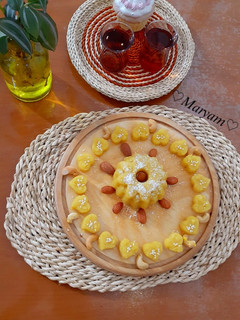 عکسی از دستور حلوای شیر