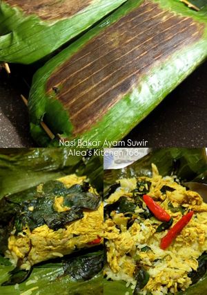 Foto resep #258 Nasi Bakar Ayam Suwir
