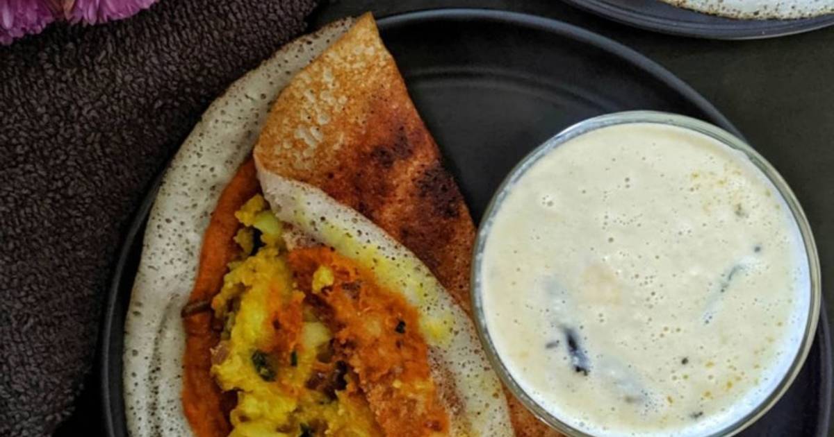 Mysore Masala Dosa Recipe by Saraniyaa Pradeep - Cookpad
