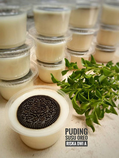 Foto resep Puding Susu Oreo