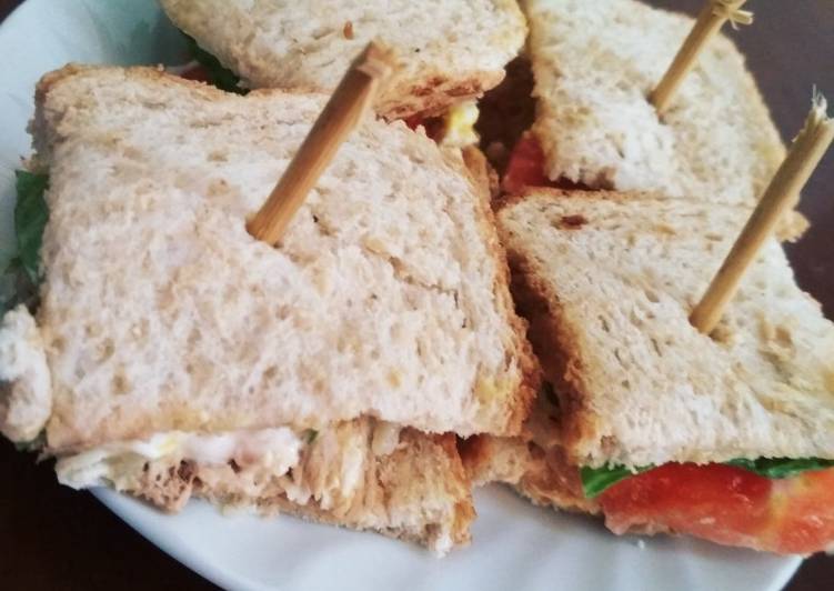 Cara mudah Menyiapkan Mini sandwiches, Bikin Ngiler