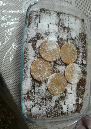 Una foto de Postre rapido de galletitas