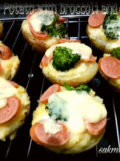 Foto resep Baked Potato Brokoli Cheese