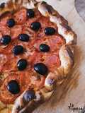 Tarte à la tomate et aux amandes