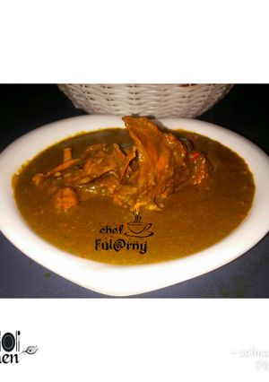 A picture of Baobab soup (miyar kuka) by salma.s.Adam.