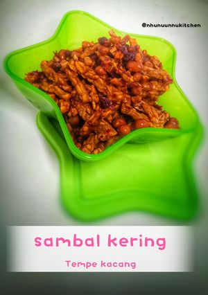 Foto resep Sambal kering tempe kacang