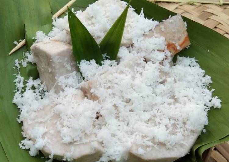 Urab talas Bogor kukus
