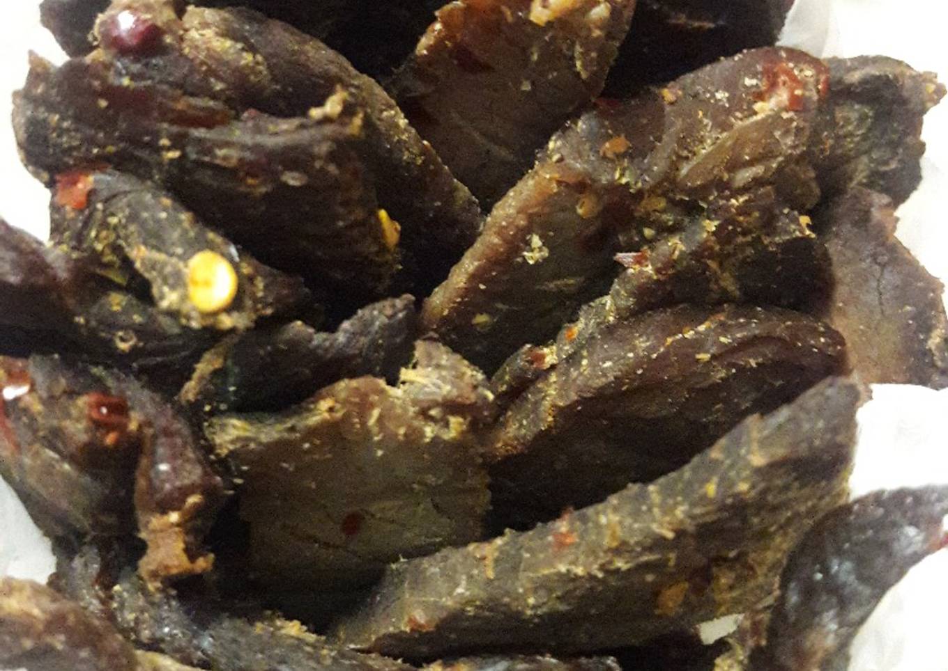 Dendeng Amrik / Beef Jerky #ketofriendly #cemilanketo