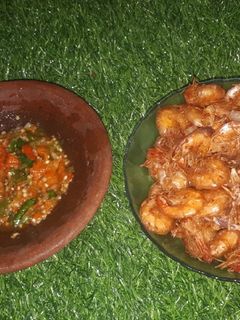 Foto resep Udang goreng sambal korek
