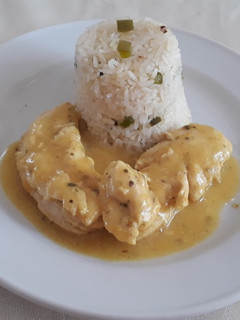 Una foto de Pollo a la mostaza