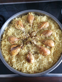 صورة لوصفة رز بالدجاج في الفرن