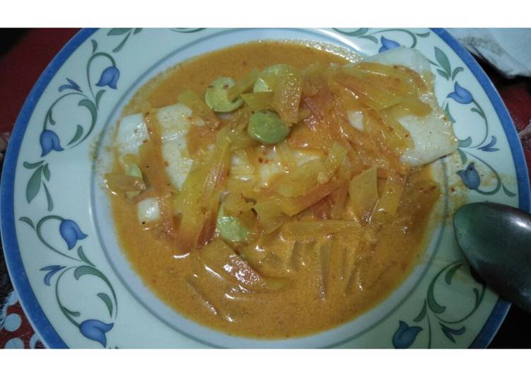 Sayur Pepaya Santan Merah