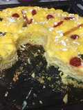 Roscón relleno con crema pastelera. Una bomba!!!! de placer... jajaaa!!