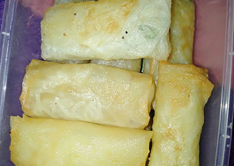 Cara Gampang Menyiapkan Lumpia Bihun, Lezat Sekali