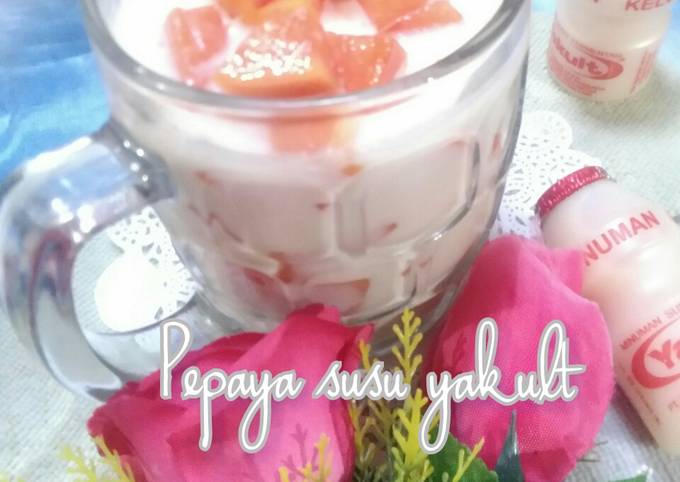 Resep Pepaya Susu Yakult Oleh Oktaviani Bund Keyl Cookpad