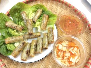Chả giò cá rô phi