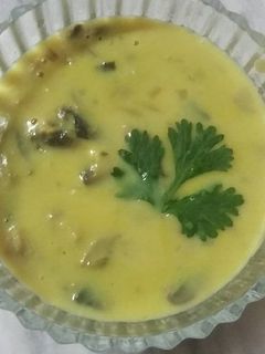 صورة لوصفة شوربه الفطر الصحيه