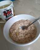 Porridge con manzana y garam masala