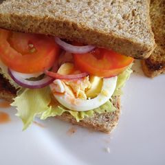 A picture of Boiled Egg Sandwich.