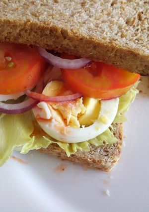 A picture of Boiled Egg Sandwich.