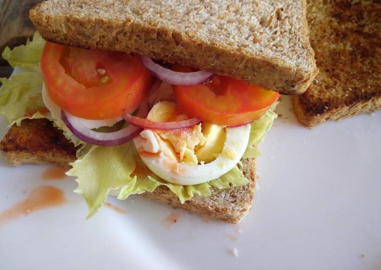 Recipe of Award-winning Boiled Egg Sandwich