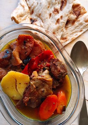 عکسی از دستور تاس کباب