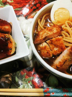 Una foto de Ramen estilo tradicional