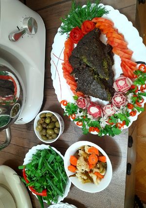 عکسی از دستور کوکو سبزی