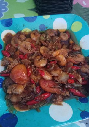 Foto resep Udang asam manis simple #no ribet