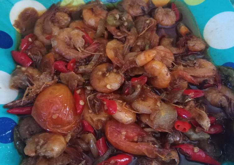 Resep Udang asam manis simple #no ribet, Lezat