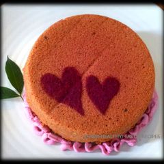 A picture of Beetroot Pressure Cooker Cake.