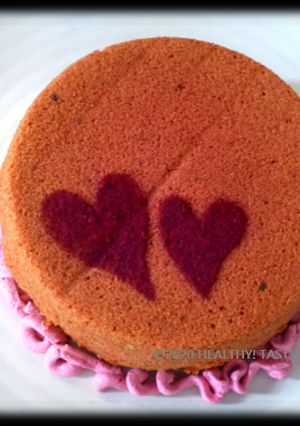 A picture of Beetroot Pressure Cooker Cake.