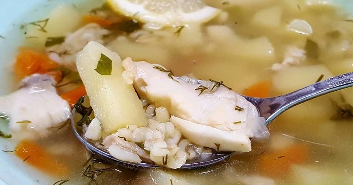 Рыбный суп из филе дори