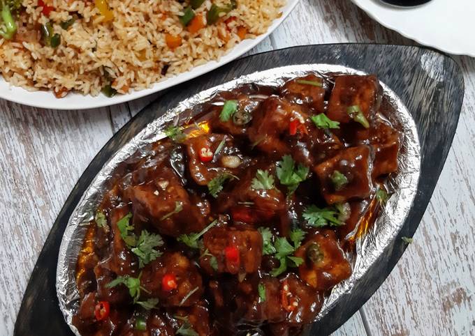 Chinese style Chilli Paneer