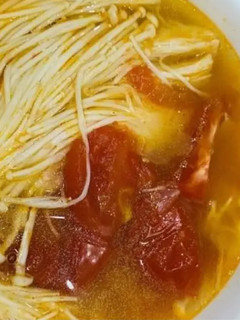 Hình của món Nấu canh nấm kim châm siêu ngon cho ngày thanh mát.