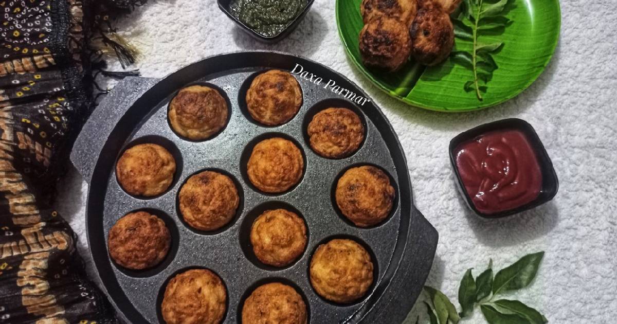 Urad Dal Appe / Paddu Recipe by Daxa Parmar - Cookpad