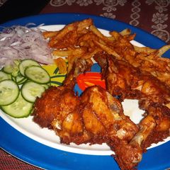 A picture of Spicy tandoori Fried chicken..