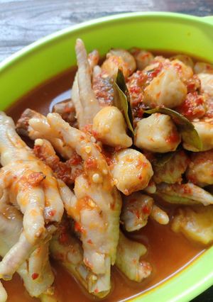Foto resep Ceker Pedes Neraka