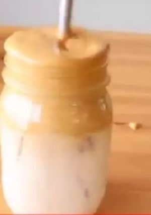 Una foto de Crema de café