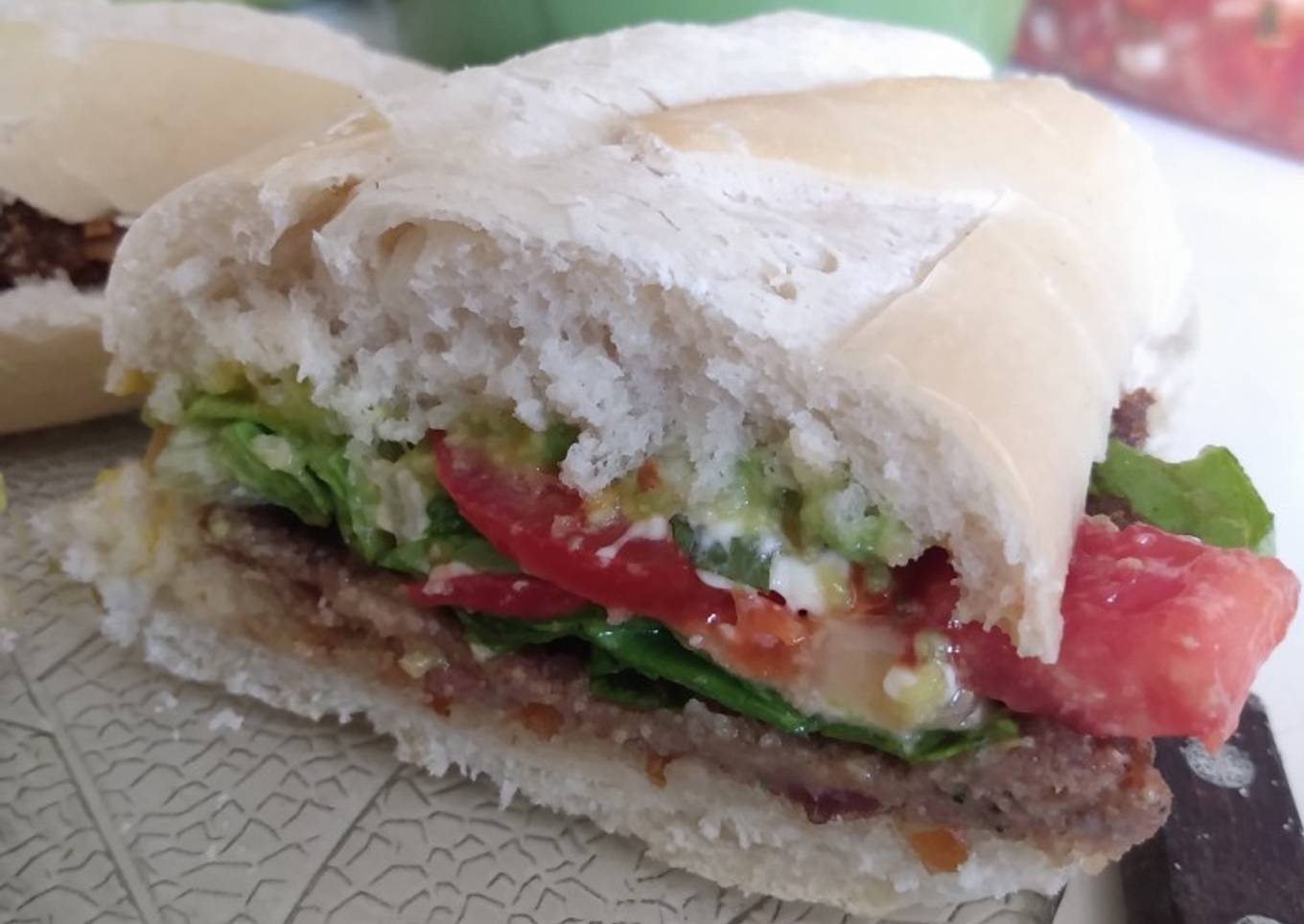 Sándwich De Milanesa De Carne Picada o Carne Molida!