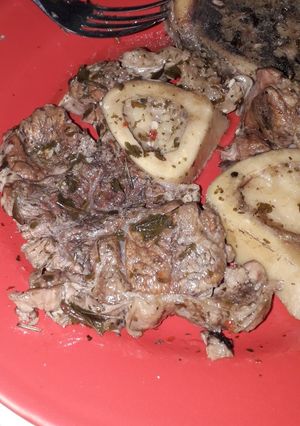 Una foto de Carne a la masa