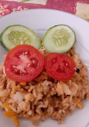 Foto resep Nasi goreng sederhana untuk anak
