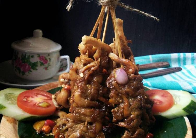 Resep Sate Jamur Tiram (#postingrame2_sate) Anti Gagal