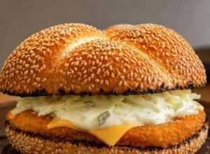 Zdjęcie przepisu Burger 🍔 filet o fish a la McDonalds.