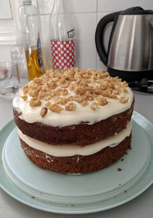 A picture of Carrot cake.