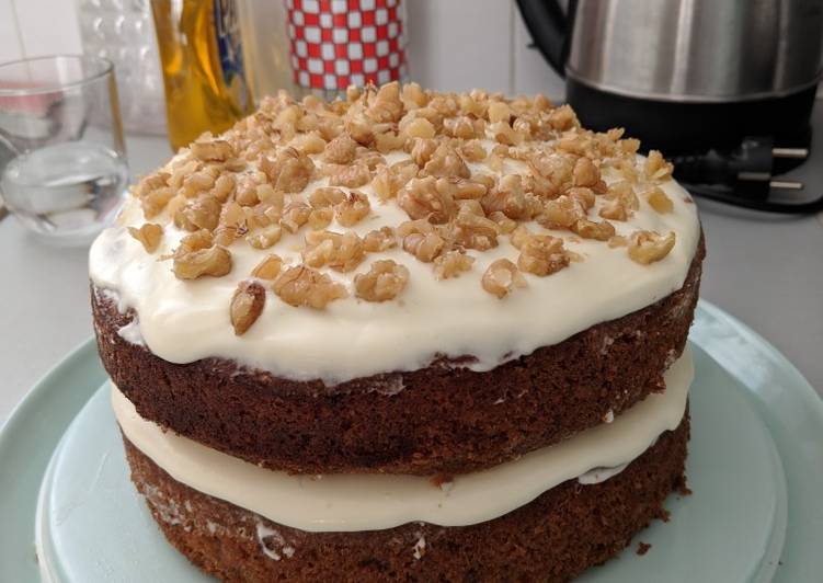 Step-by-Step Guide to Prepare Favorite Carrot cake